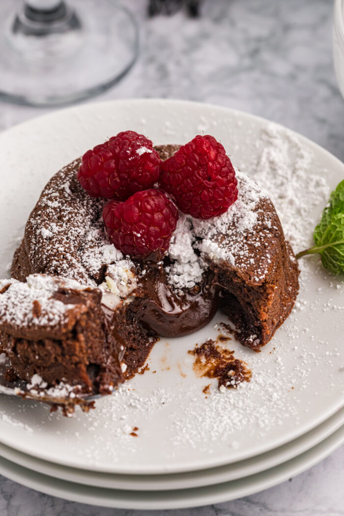 Molten Chocolate Lava Cake - The Suburban Soapbox