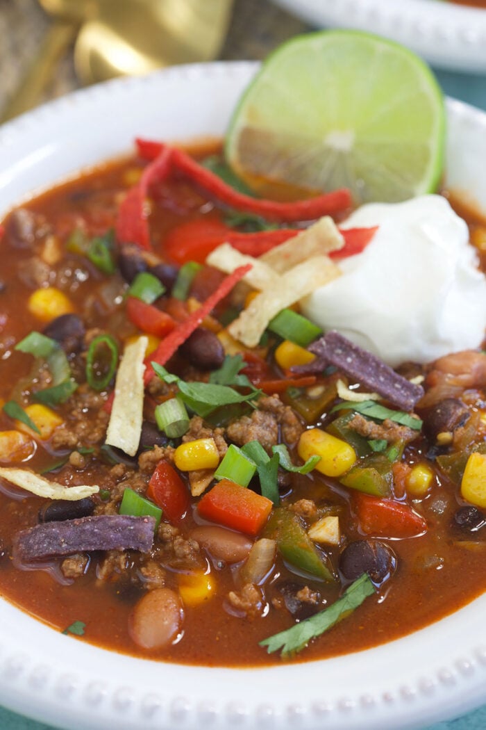 Quick And Easy Taco Soup The Suburban Soapbox