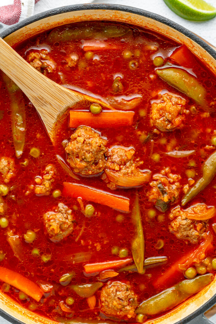 Albondigas Soup The Suburban Soapbox