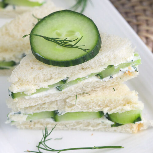 Easy Cucumber Sandwiches – The Travel Bite