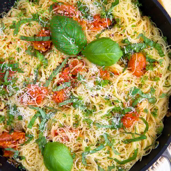 Lemon Garlic Angel Hair Pasta The Suburban Soapbox