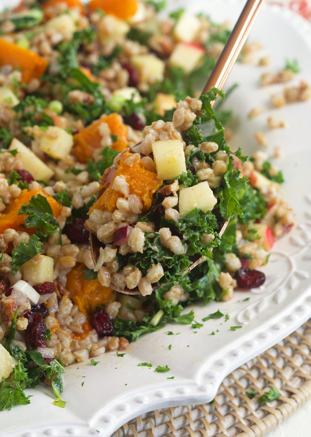 Autumn Farro Salad The Suburban Soapbox