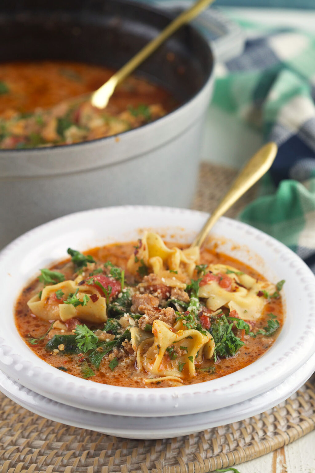 Sausage Tortellini Soup The Suburban Soapbox