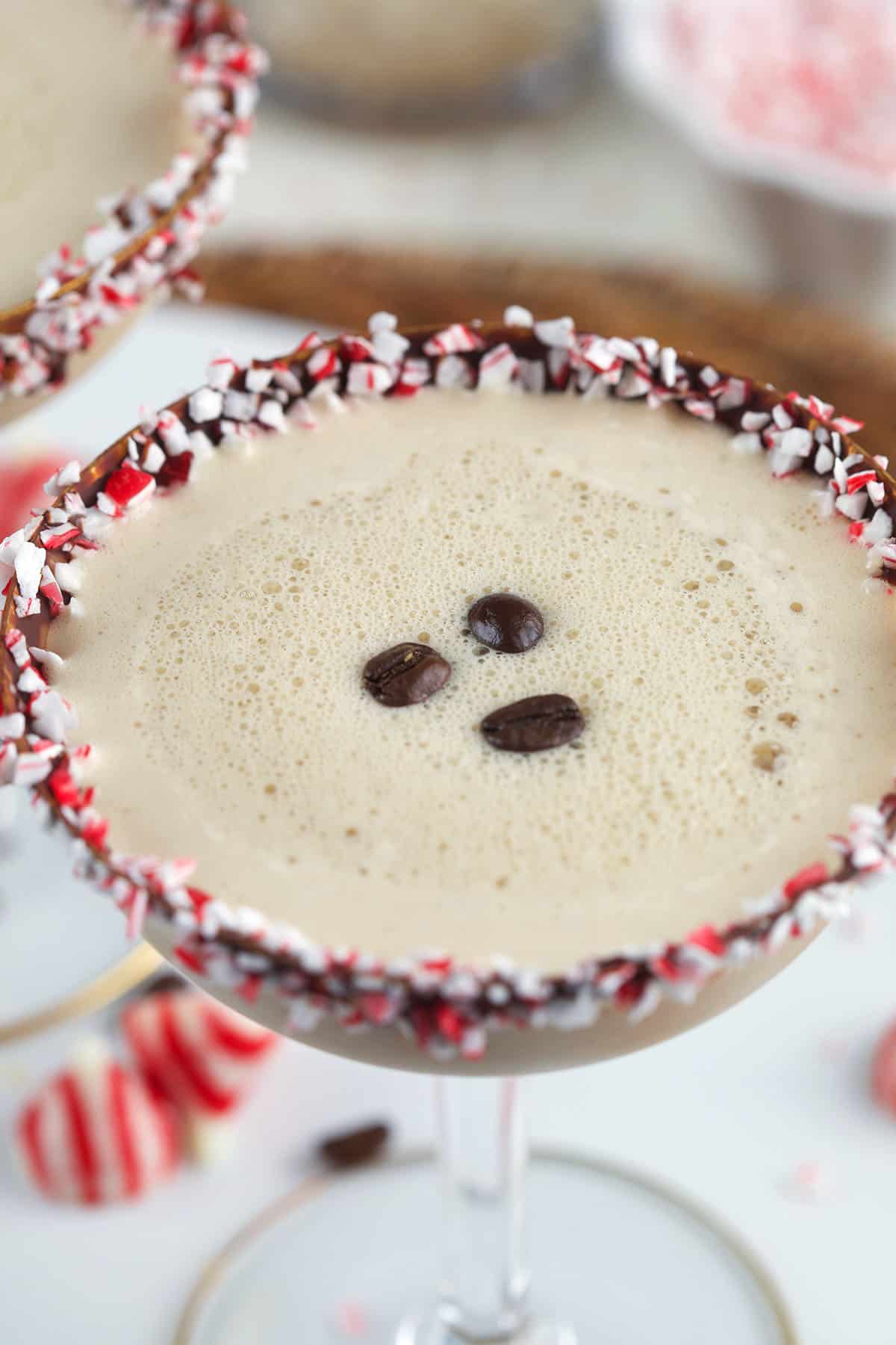 Peppermint Espresso Martinis - Mary's Whole Life
