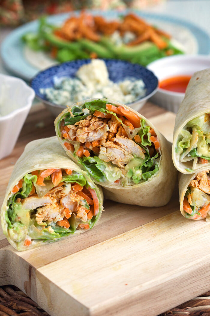 Buffalo Chicken Wrap - The Suburban Soapbox