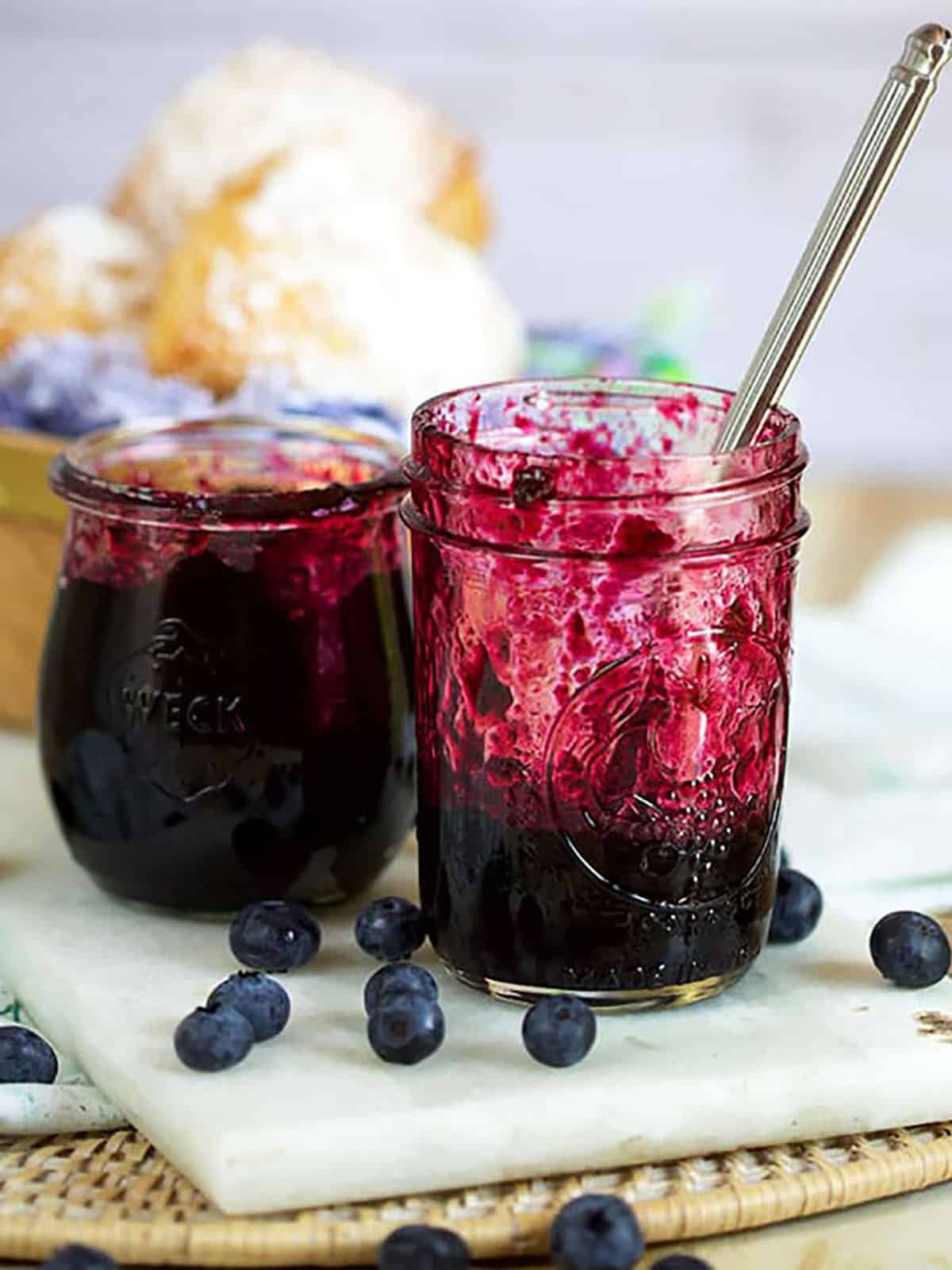 Blueberry Jam Recipe – Easy No Pectin Jam