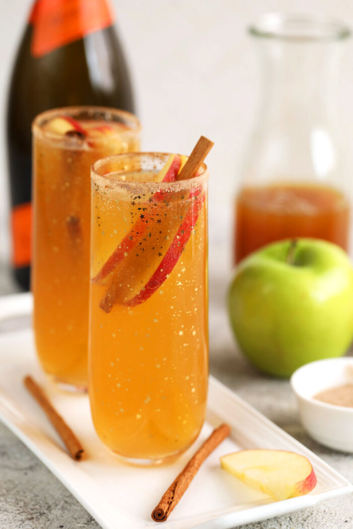 Apple Cider Mimosa - The Suburban Soapbox