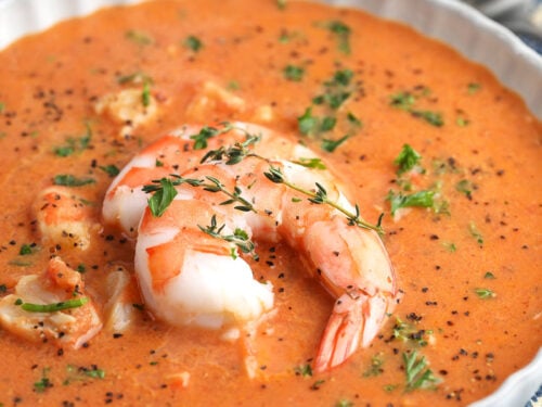 seafood dressing with cream of shrimp soup Creamy Crab and Shrimp Bisque Recipe