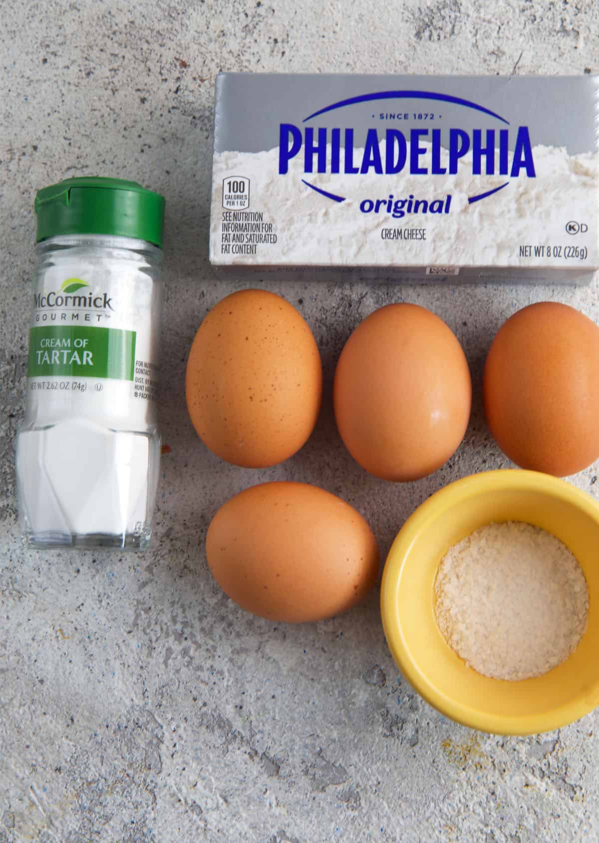 Ingredients for Cloud Bread