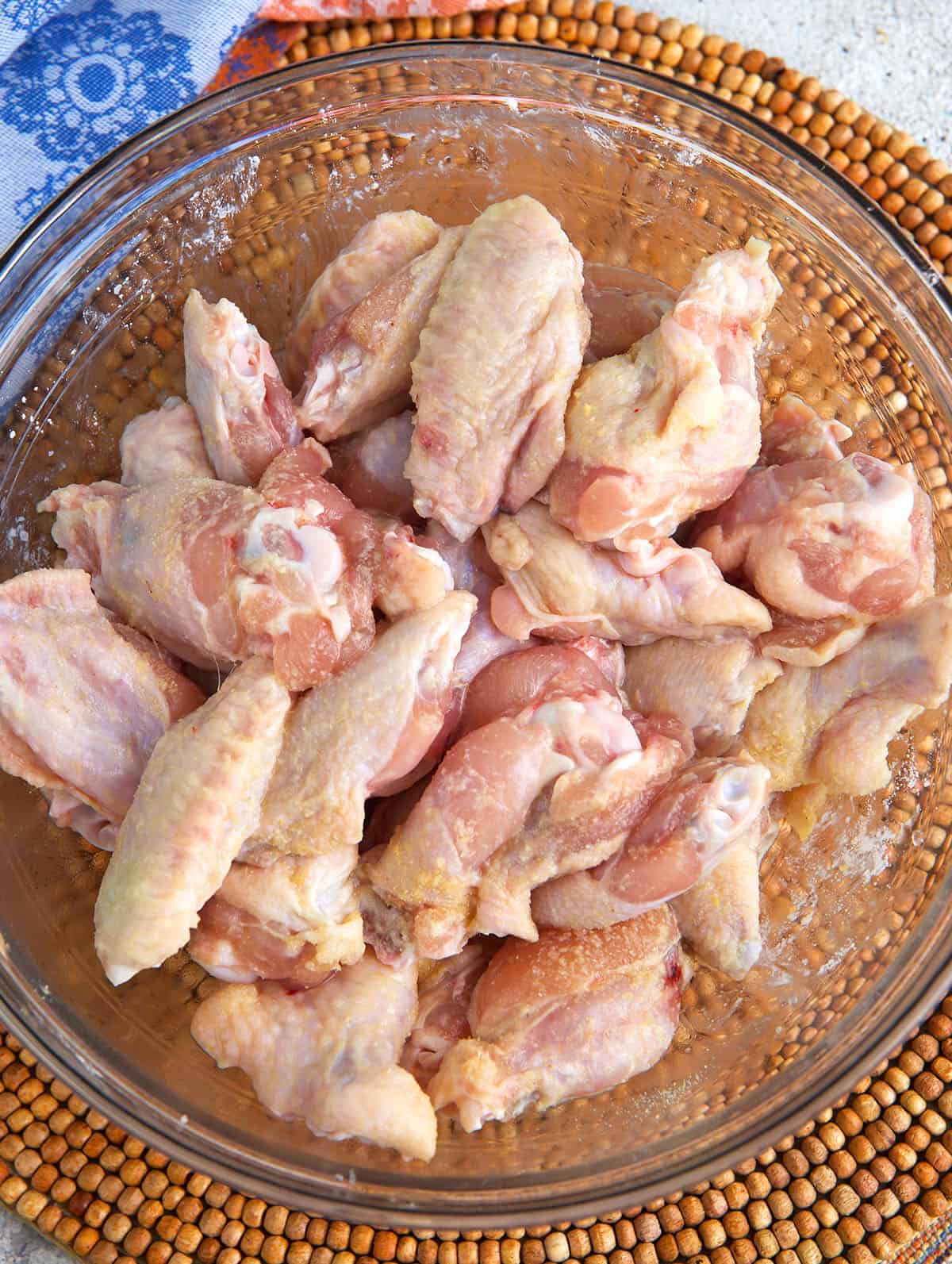 Ingredients for Lemon Pepper Wings