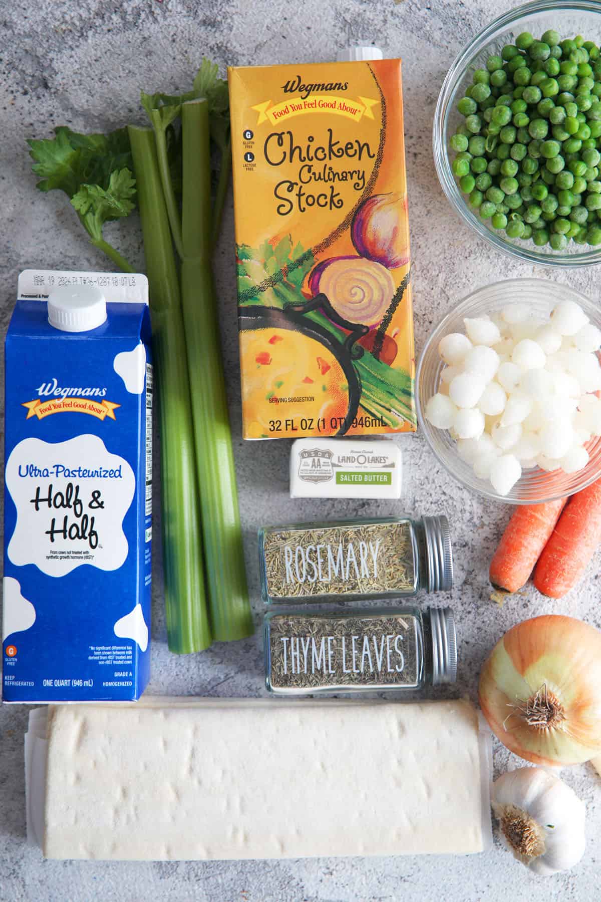 Chicken Pot Pie Soup Ingredients